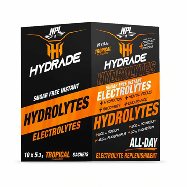NPL Hydrate Sugar Free Tropical 20s